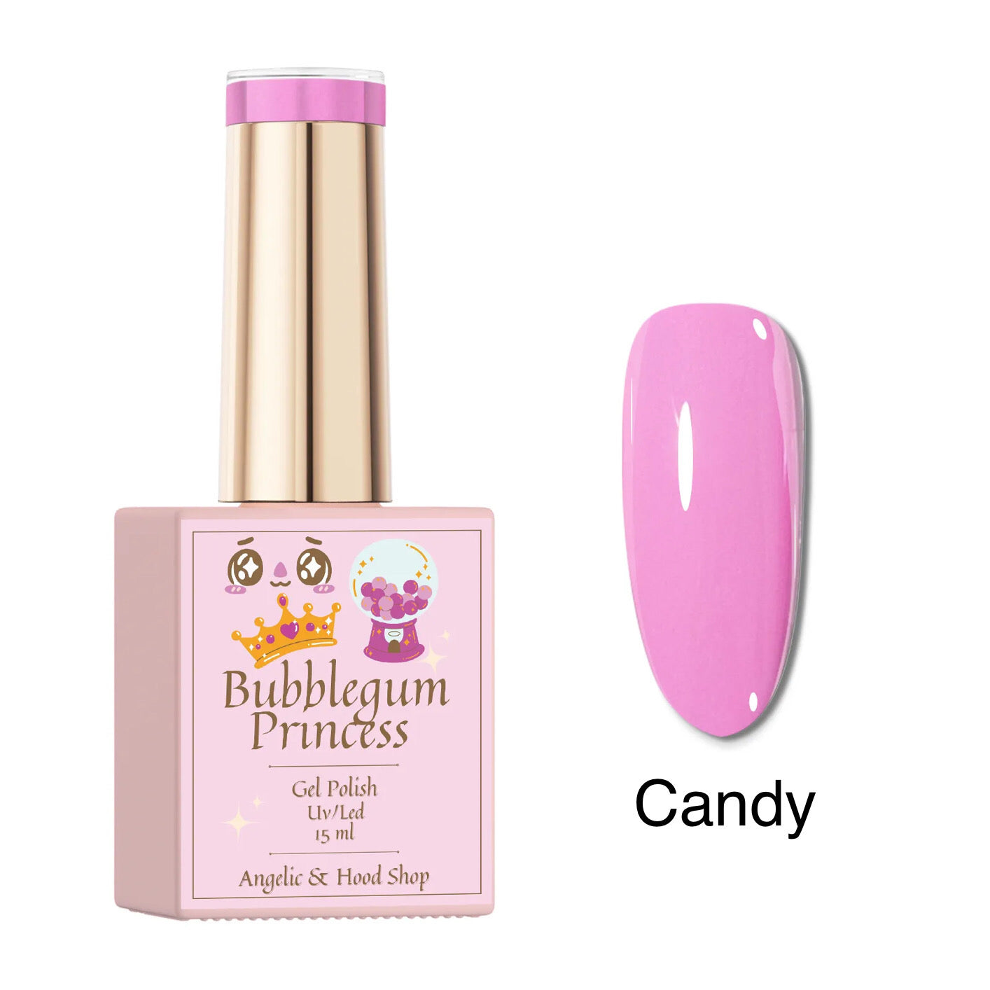 Bubblegum Princess- Gel polishes