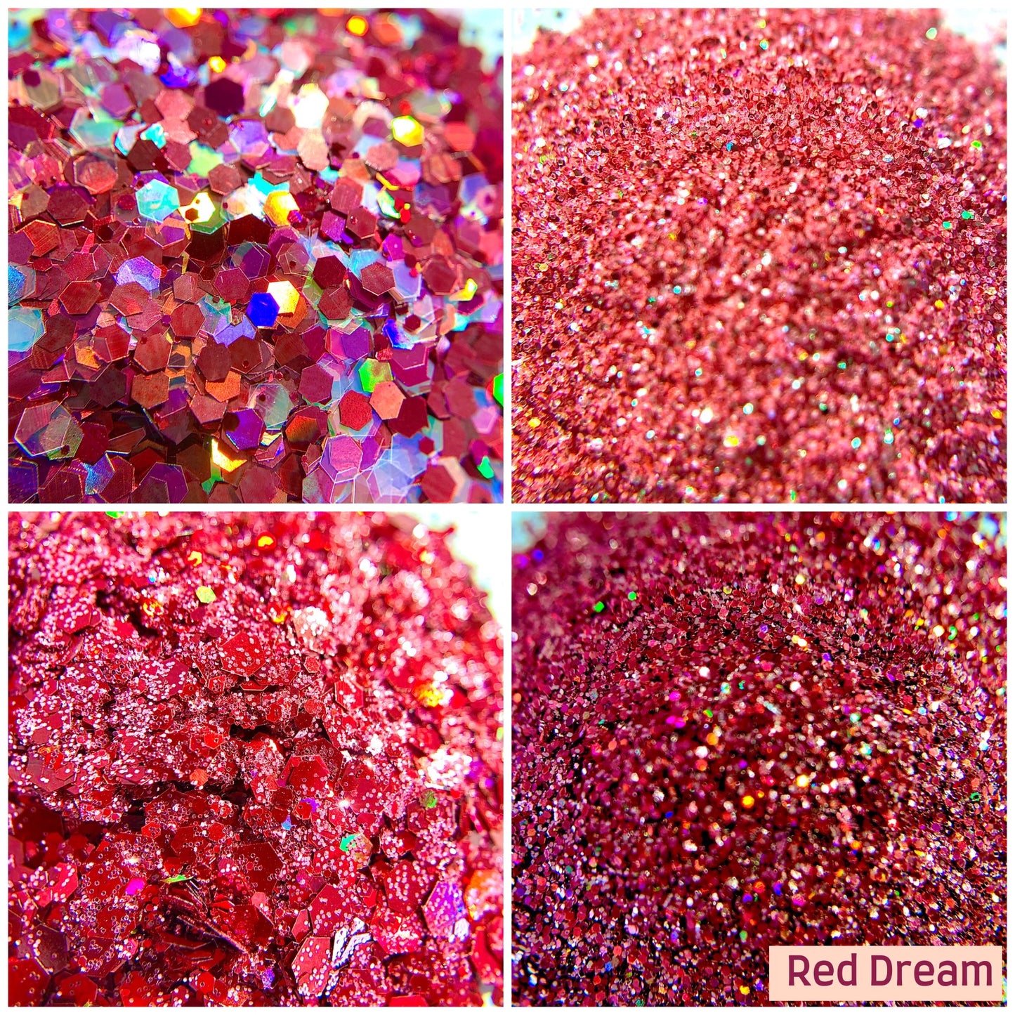 Red Dream - Glitter Set