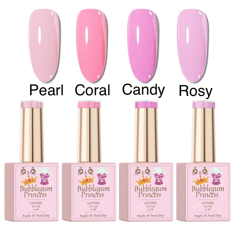Bubblegum Princess- Gel polishes