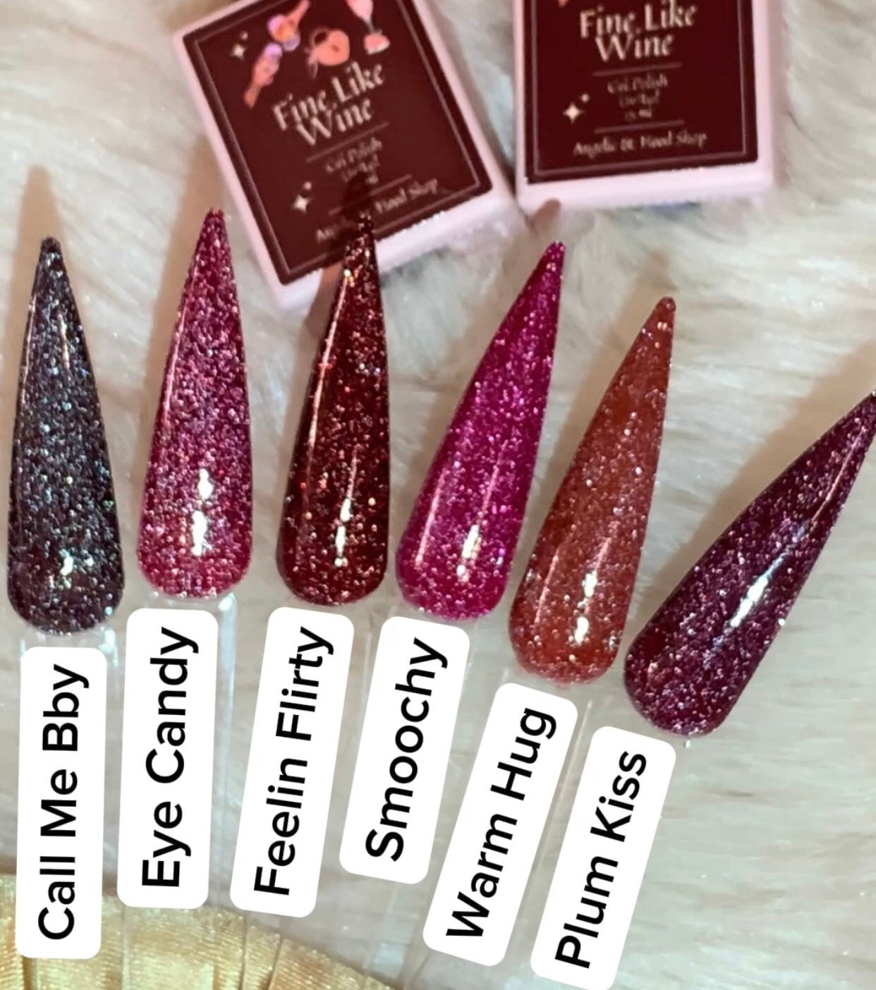 Fine Like Wine - REFLECTIVE Gel Polishes