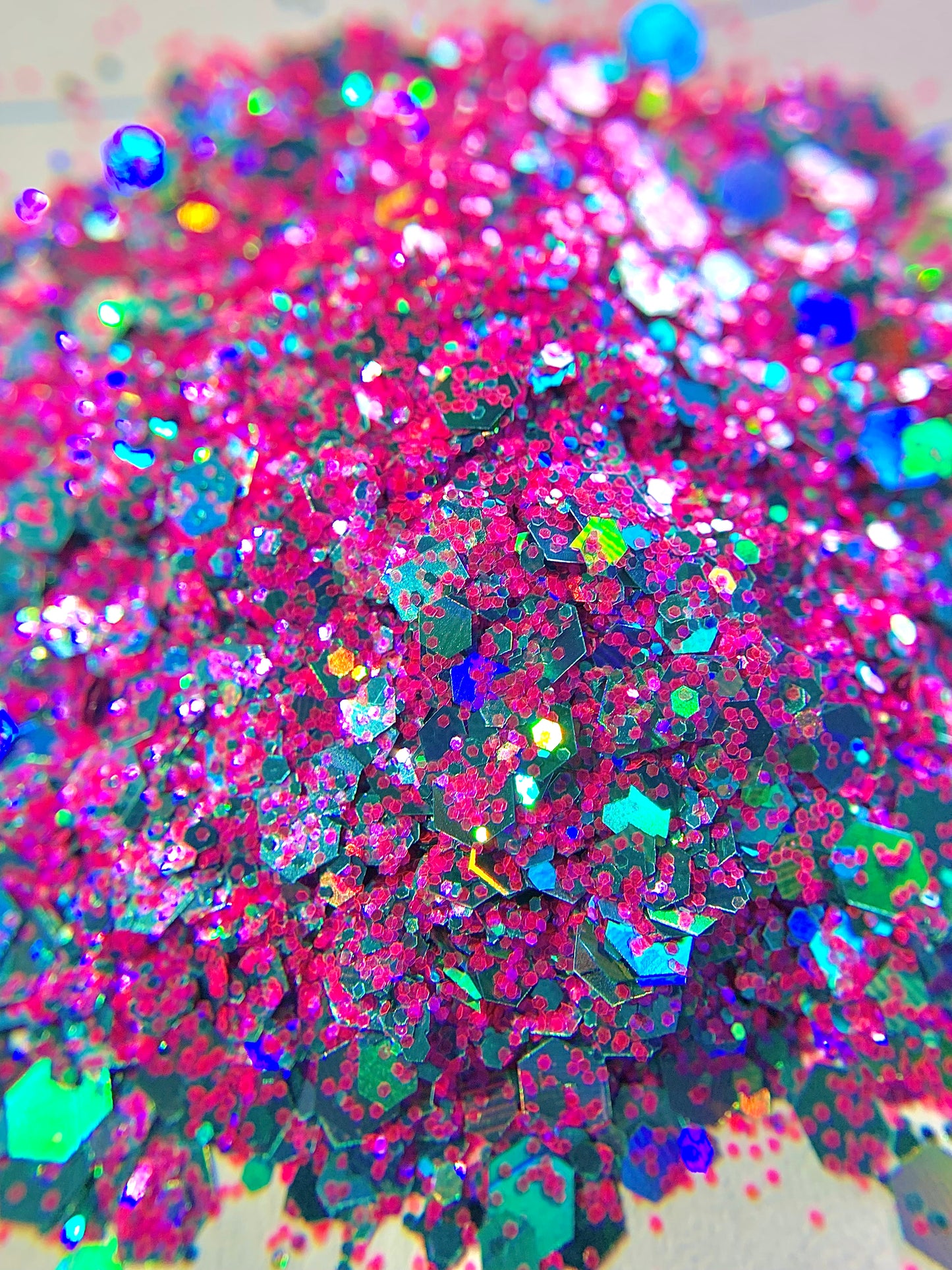 Blue Blush - Chunky & Fine Glitter