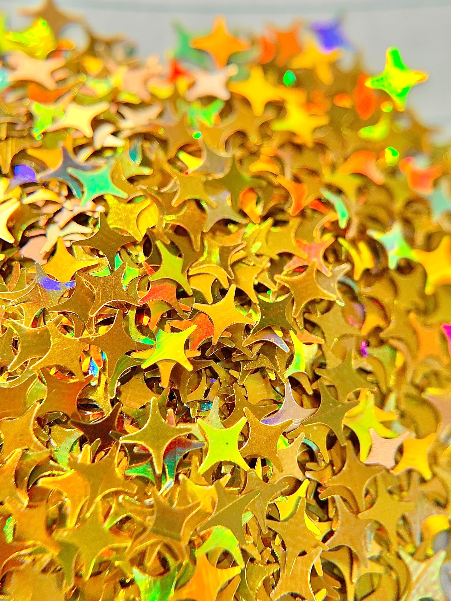 Golden Cutie - Star Shaped Glitter