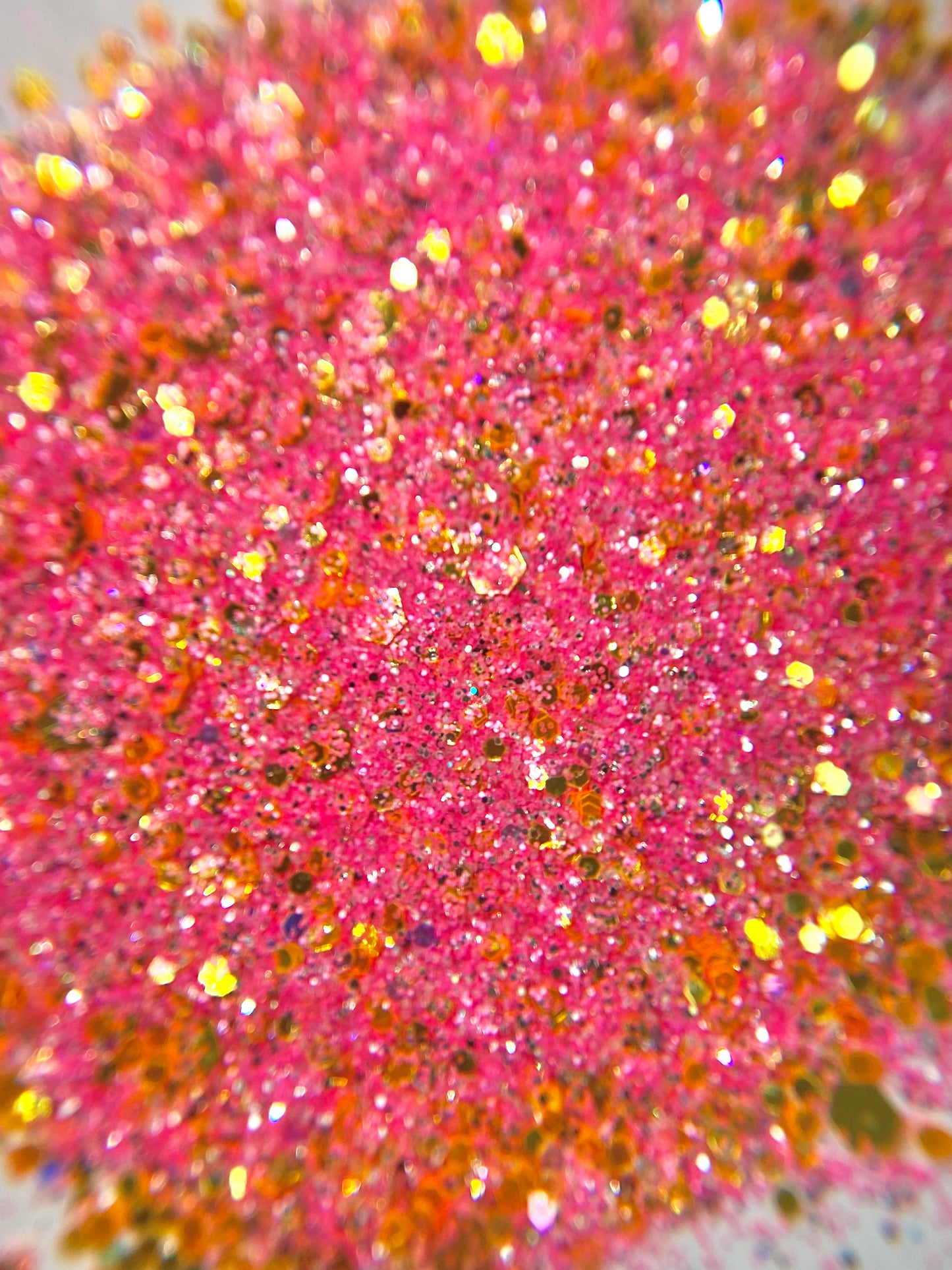Sunny Pink - Chunky & Fine Glitter