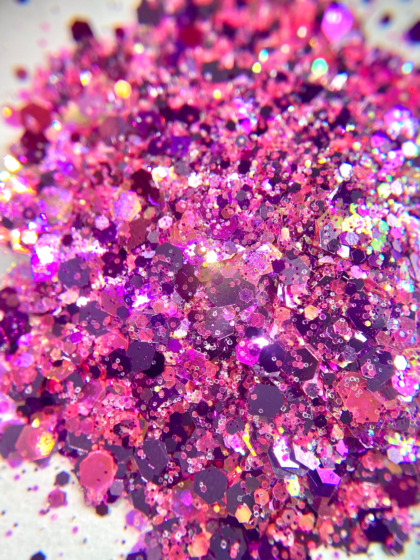 Plum Babe - Chunky & Fine Glitter