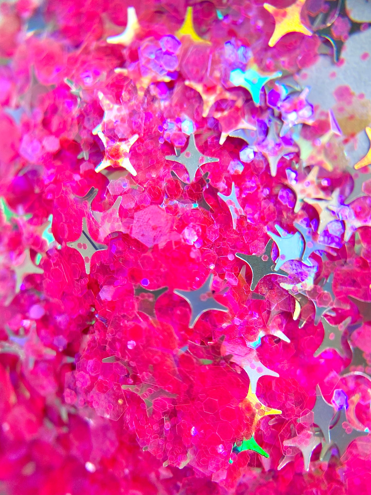 Pink Galaxy - Chunky & Fine Glitter
