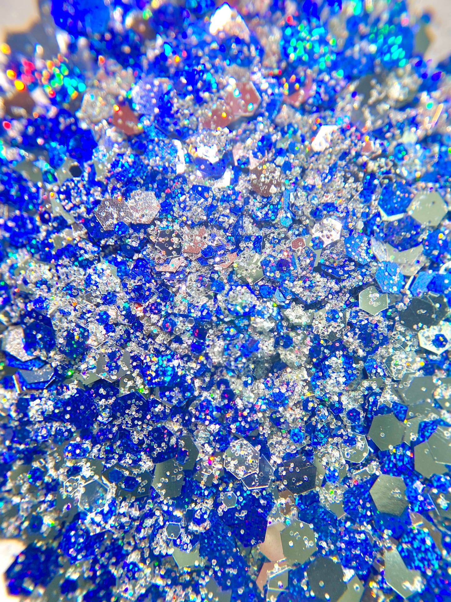 Blue Moon - Chunky & Fine Glitter
