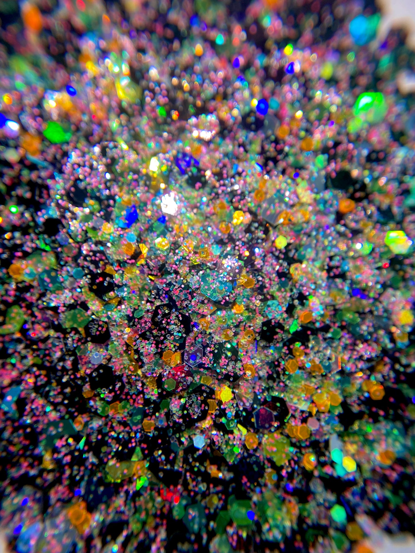 Colorful Coal - Chunky & Fine Glitter
