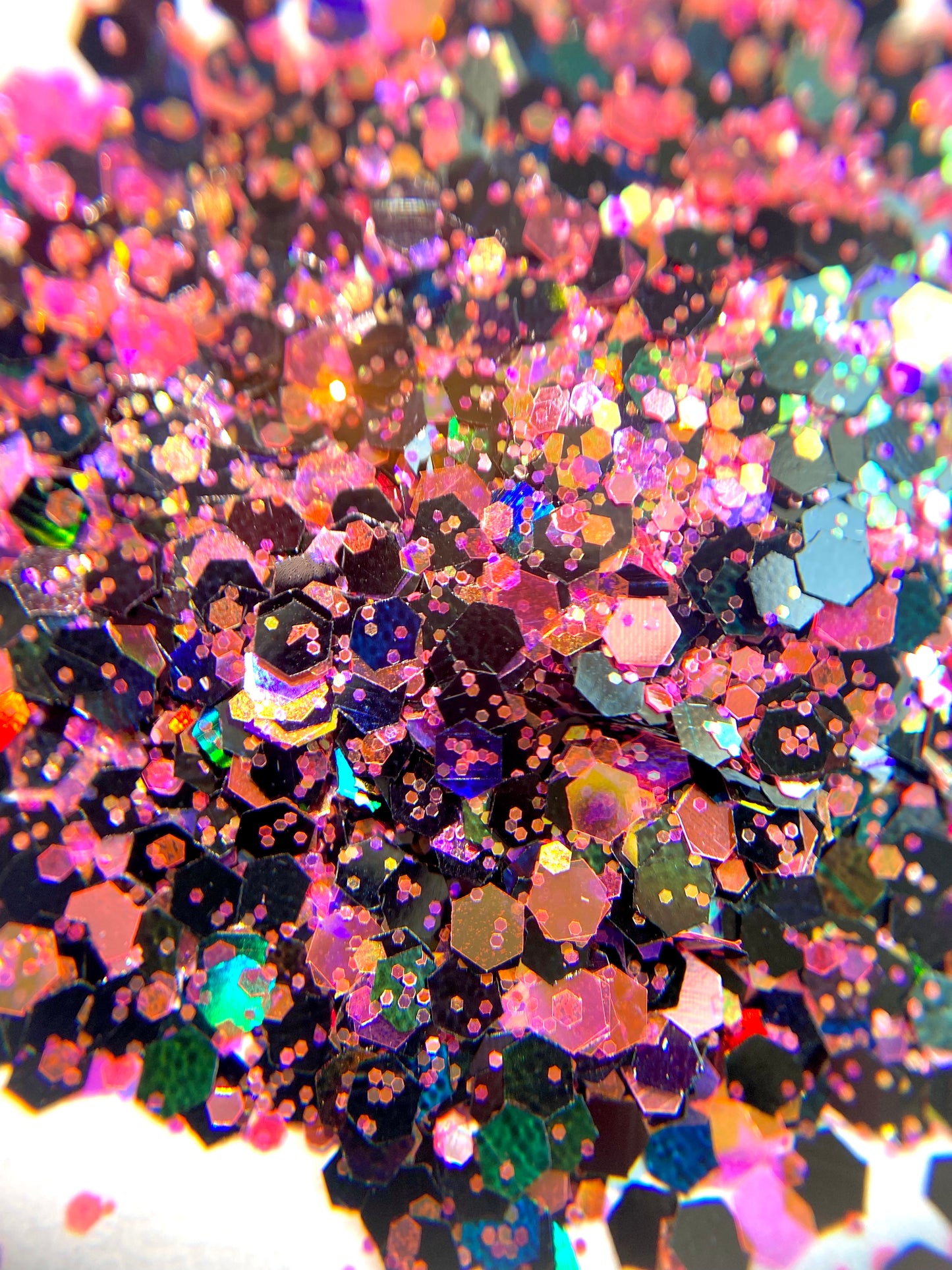 Edgy But Girly - Chunky & Fine Glitter