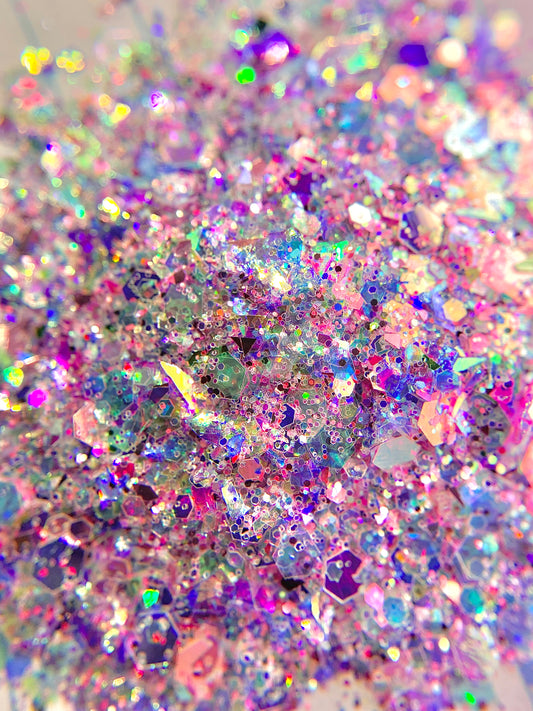 Grape Explosion - Chunky & Fine Glitter