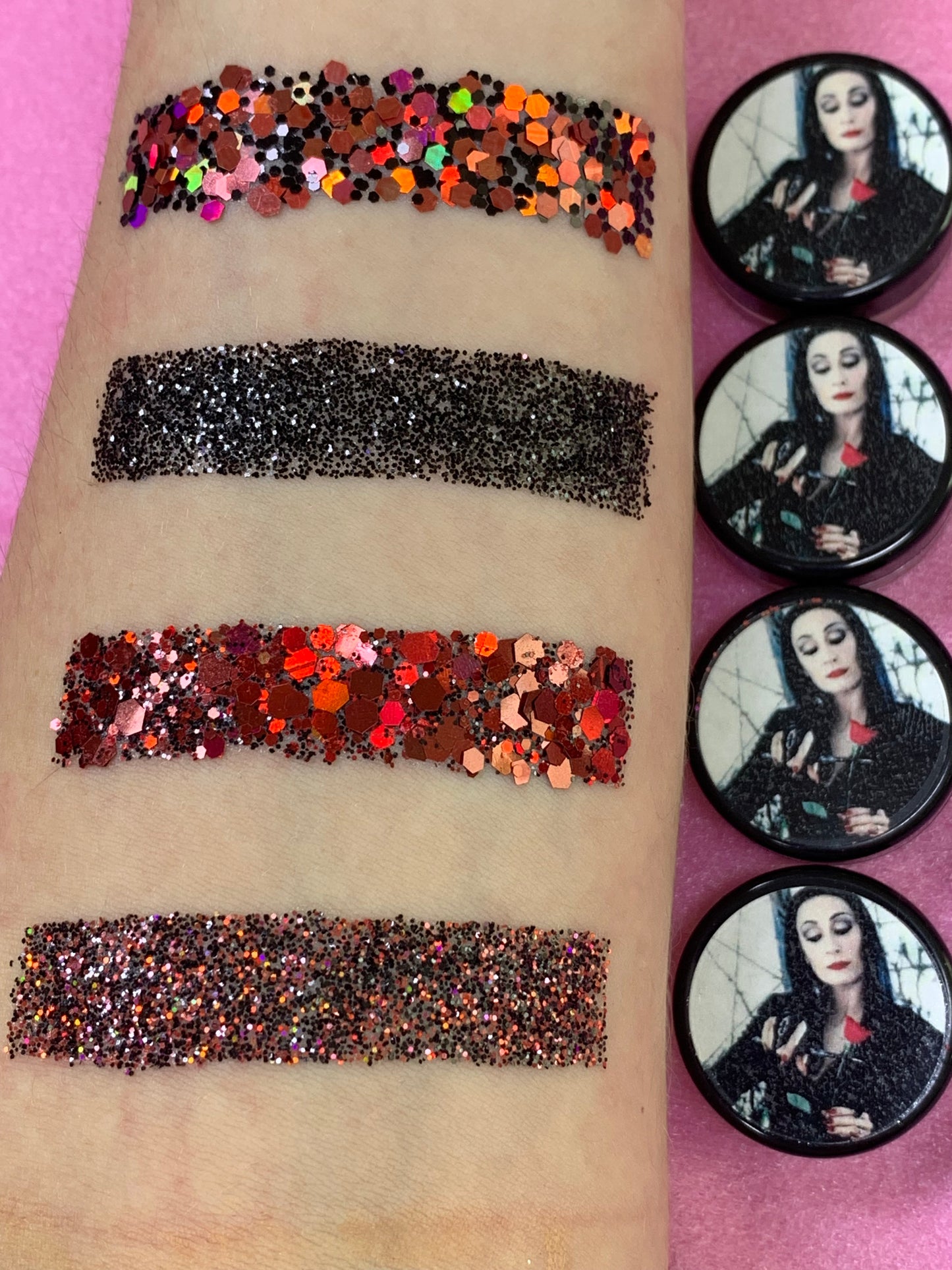 Shades Of Morticia - 8 Glitters Set