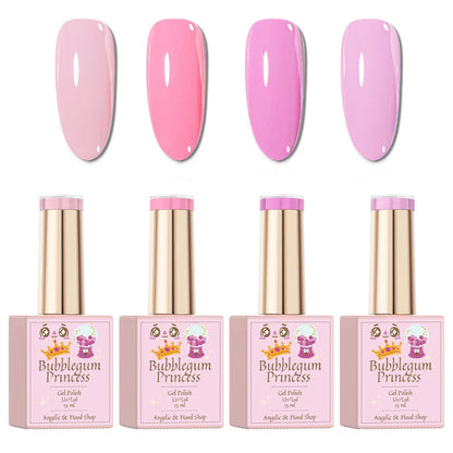 Bubblegum Princess- Gel polishes- PRE ORDER (ships 01/24/25)