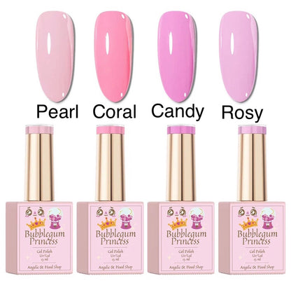 Bubblegum Princess- Gel polishes- PRE ORDER (ships 01/24/25)