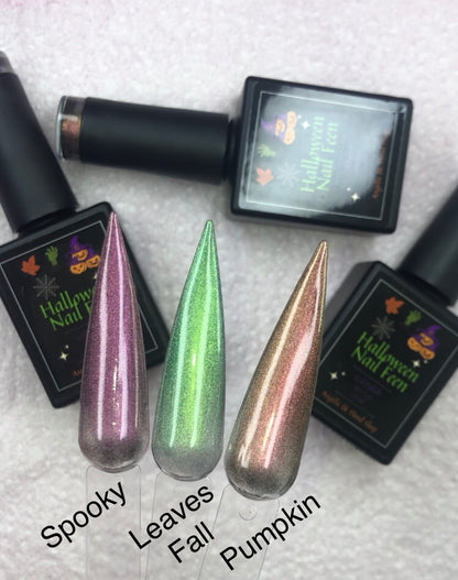 Halloween Nail Feen - Cat Eye Chrome Gel Polish