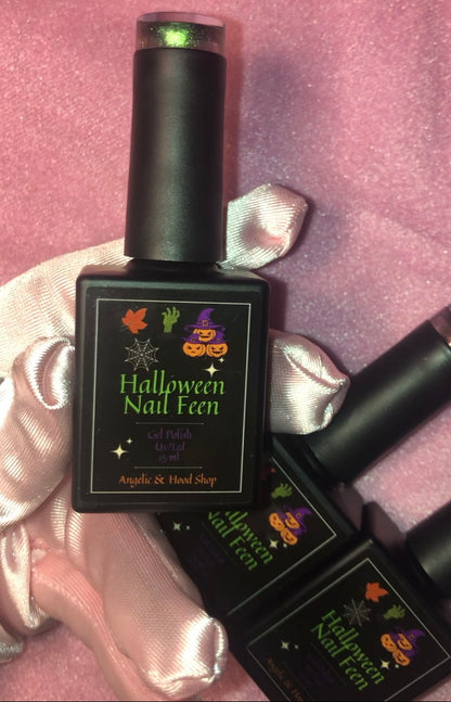 Halloween Nail Feen - Cat Eye Chrome Gel Polish